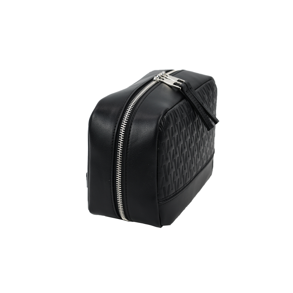 Levelo Pochette Patterned PU Organizer Pouch — LVLPTPBK